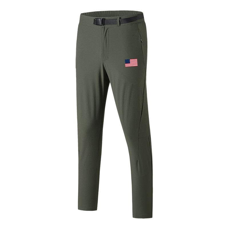 Custom Patriotic American Flag Summer Pants – Lightweight Team & Event Apparel