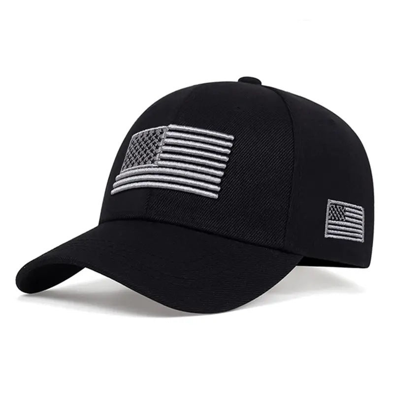 Classic American Baseball Cap – Adjustable Cotton Dad Hat for Men & Women, Vintage Washed Look, All-Season Comfort