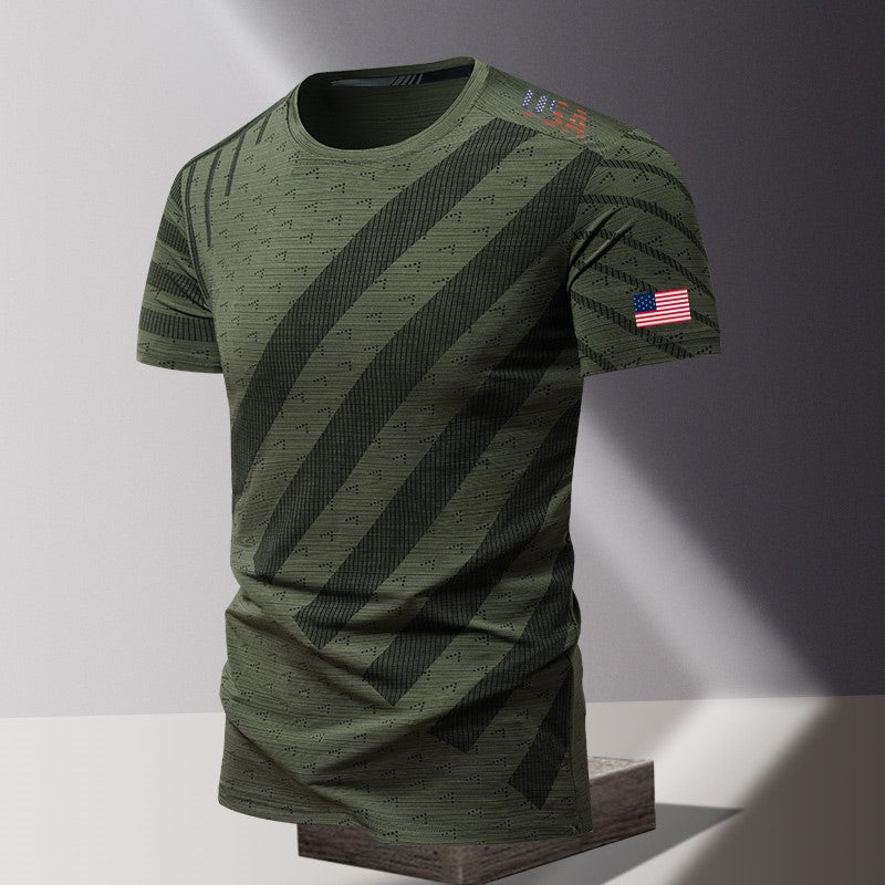 USA Flag Tee – Freedom-Inspired Custom T-Shirt for Groups