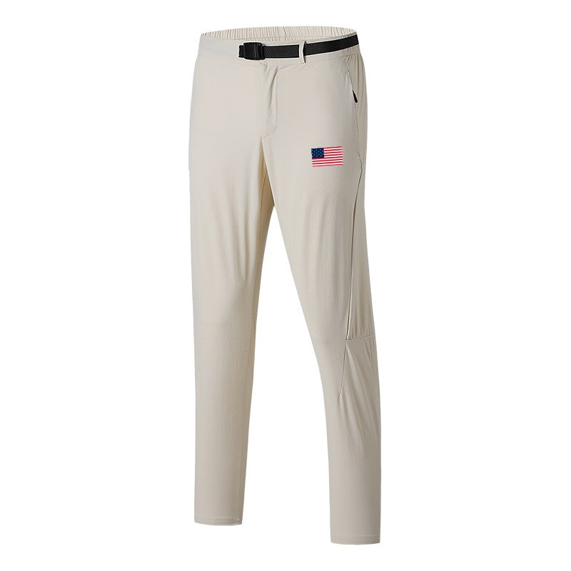 Custom Patriotic American Flag Summer Pants – Lightweight Team & Event Apparel