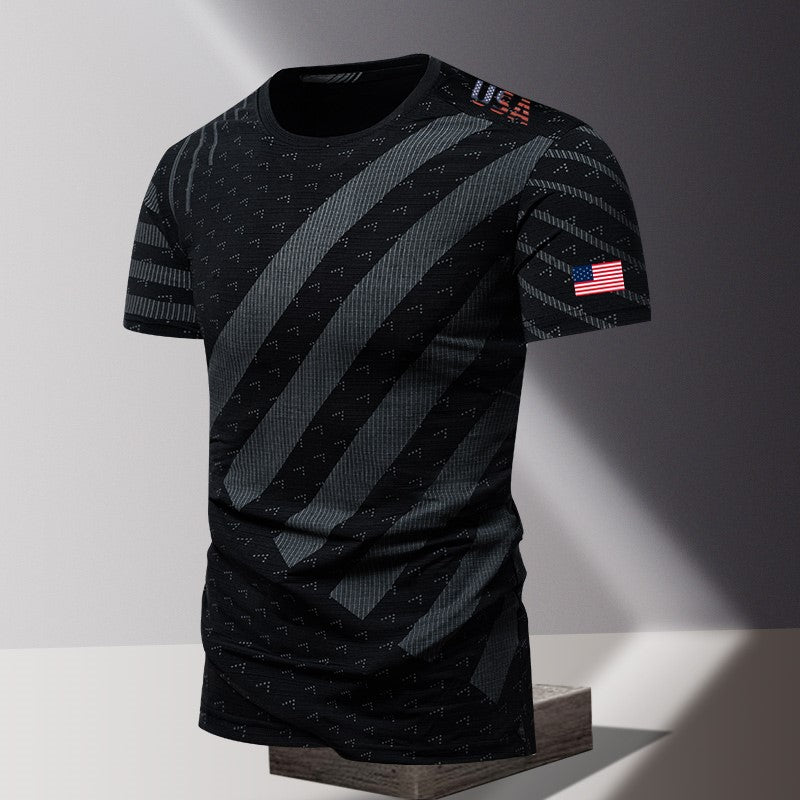 USA Flag Tee – Freedom-Inspired Custom T-Shirt for Groups