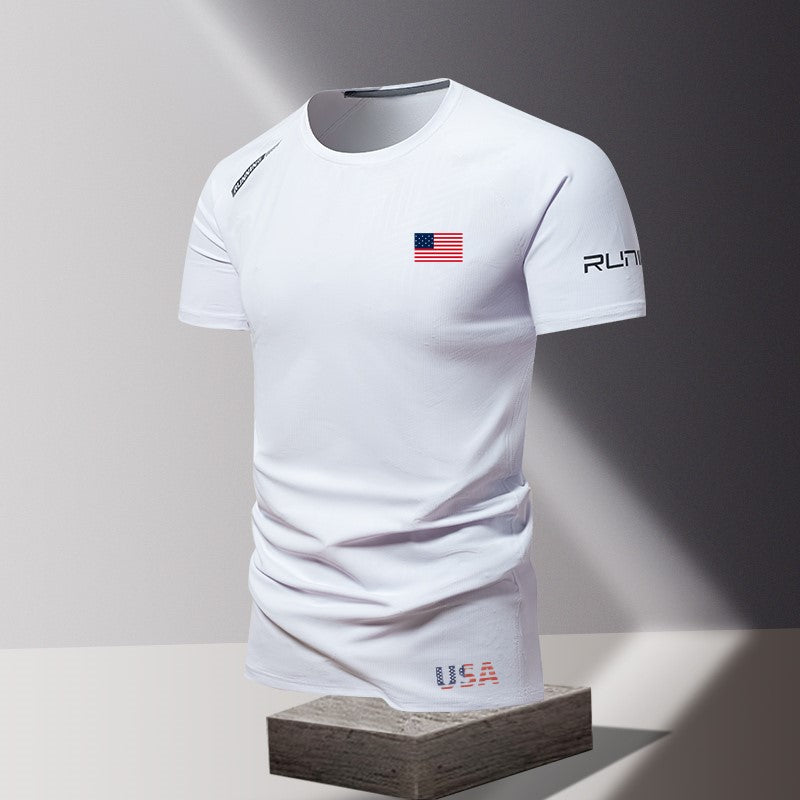 Freedom & Liberty Custom T-Shirt – American Flag Design