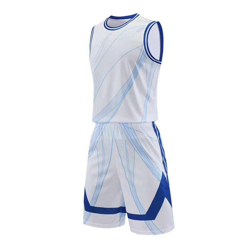 Custom Basketball Uniform Set – Personalized Gradient Jerseys & Shorts for Youth and Adult Teams, Breathable Sportswear with Name & Number