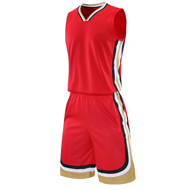 Custom Basketball Jerseys & Shorts Set – Personalized Gradient Design Uniforms for Youth & Adult Teams, Breathable & Moisture-Wicking Fabric