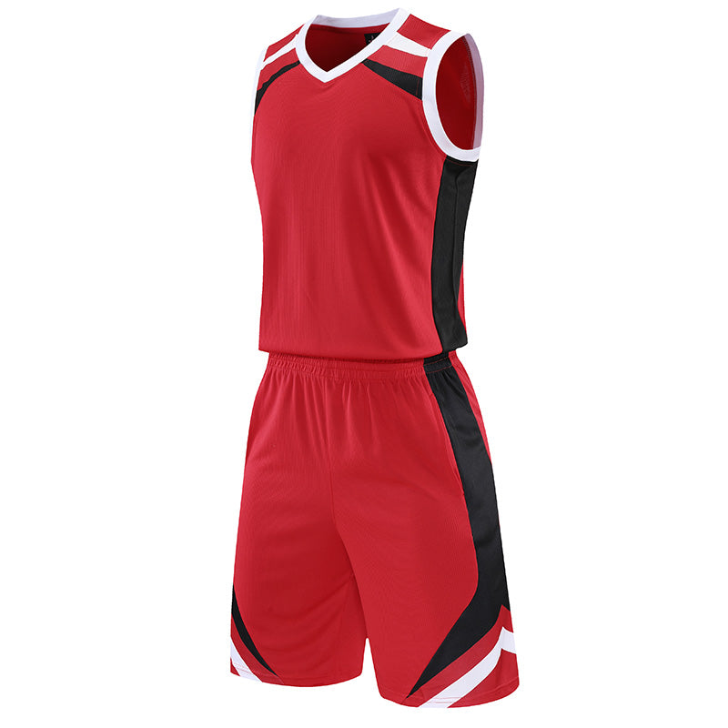 Youth Reversible Basketball Jersey Set – Customizable Team Uniform with Name & Number – Lightweight & Durable for Practice and Games