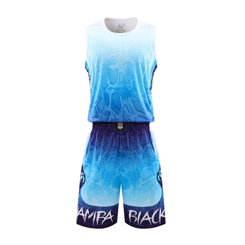 Basketball Team Uniforms – Custom Gradient Jerseys & Shorts for Boys, Girls, and Adults