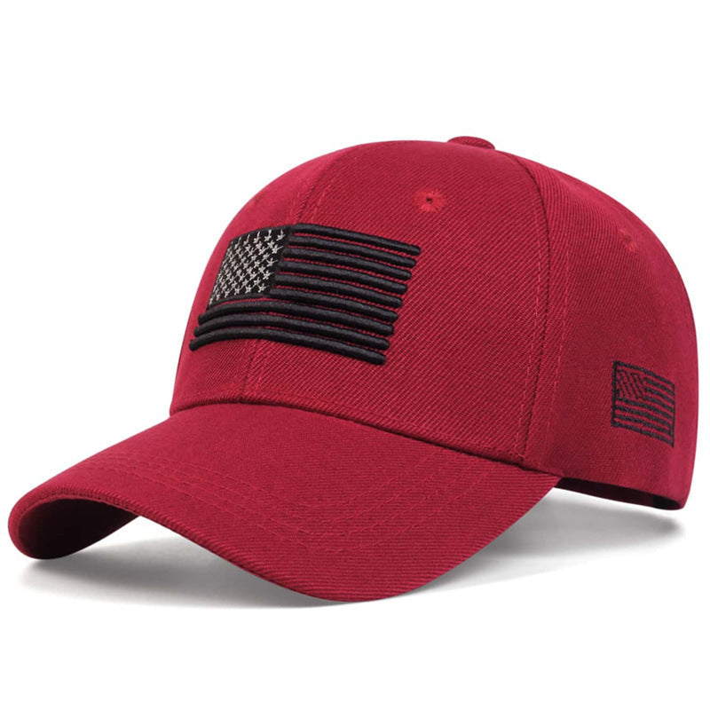 Classic American Baseball Cap – Adjustable Cotton Dad Hat for Men & Women, Vintage Washed Look, All-Season Comfort