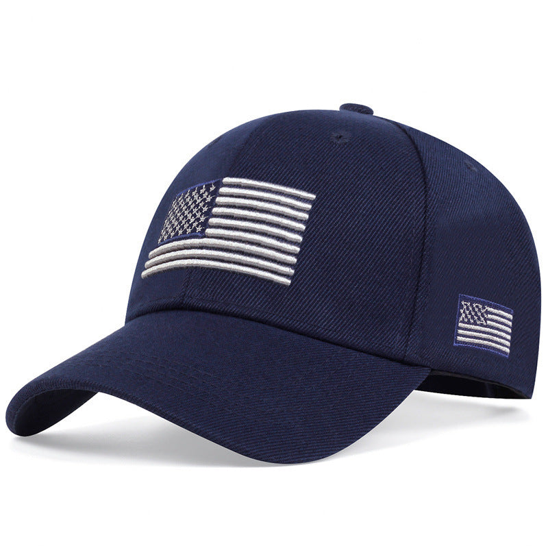 Classic American Baseball Cap – Adjustable Cotton Dad Hat for Men & Women, Vintage Washed Look, All-Season Comfort