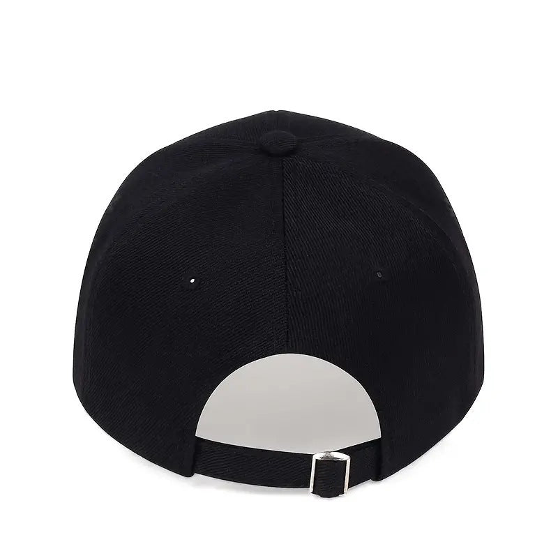Classic American Baseball Cap – Adjustable Cotton Dad Hat for Men & Women, Vintage Washed Look, All-Season Comfort